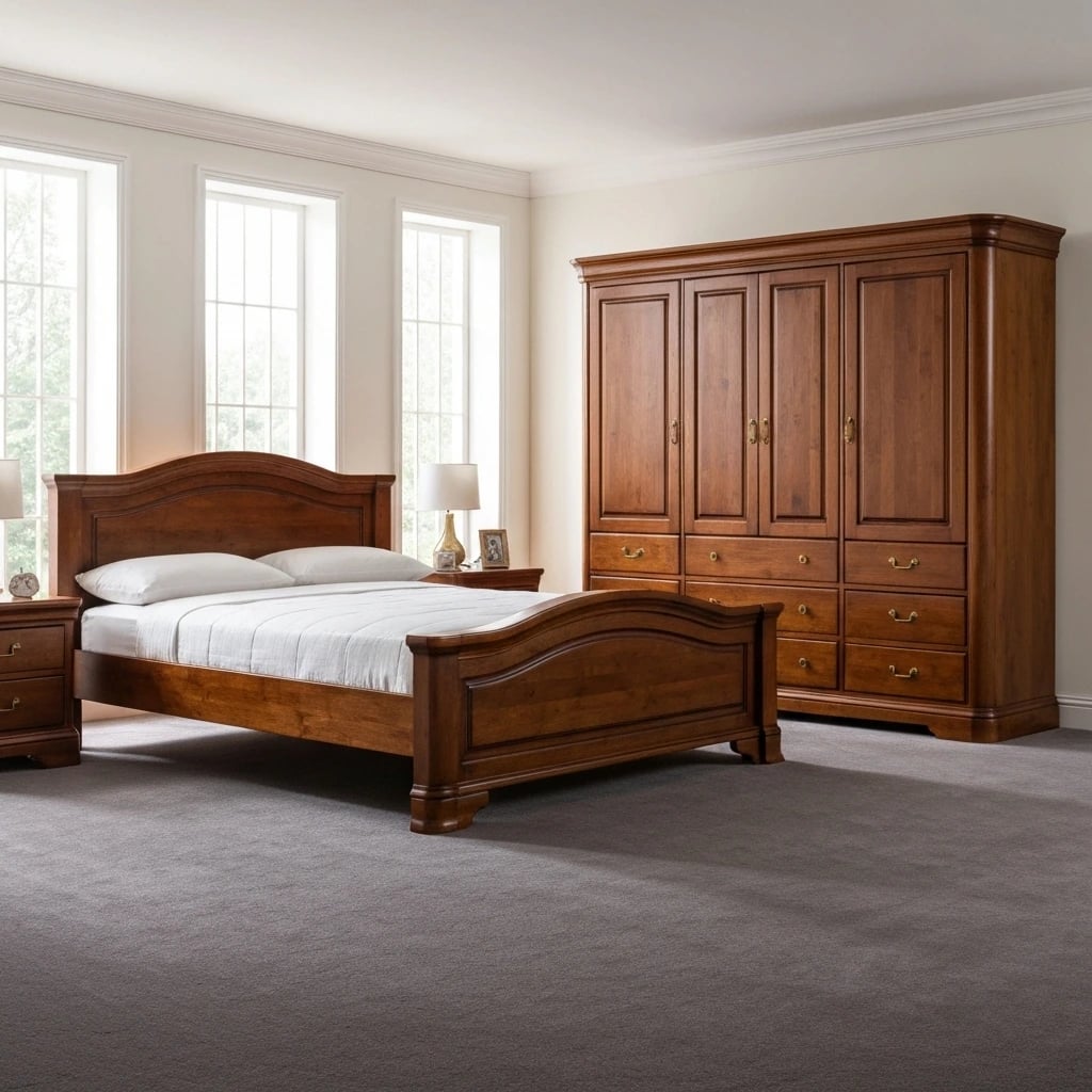 Set Kamar Tidur Kayu Berkualitas